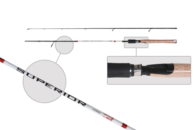 Спиннинг SWD Superior 2,40м IM9 2-8гр.  ― w-pelican.com