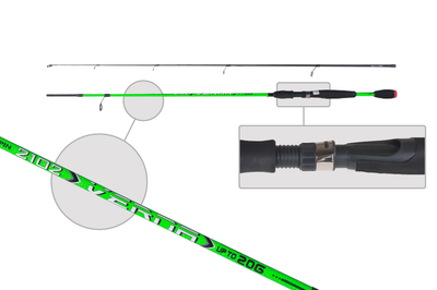 Спиннинг SWD Verna 2,10м IM6 5-20гр.  ― w-pelican.com