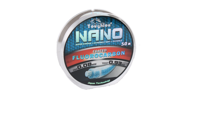 Леска с флюрокарб. покрытием TOUGHLON Nano 50м. 0,12mm  ― w-pelican.com
