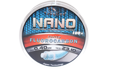 Леска с флюрокарб. покрытием TOUGHLON Nano 100м. 0,40mm  ― w-pelican.com