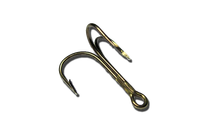 Тройник EOS KNIFE- POINT hi carbon #4/0 BR ( в уп. 20 шт. )