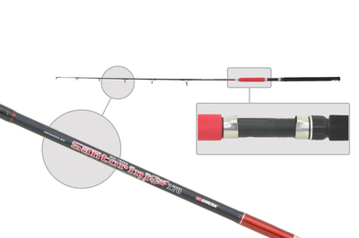 Спиннинг SWD бортовой Santorini 50-150g 1,7m ― w-pelican.com