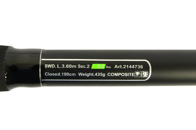 Спиннинг SWD Harvest Carp - 2 2.75LBS 3.6m (шт.)