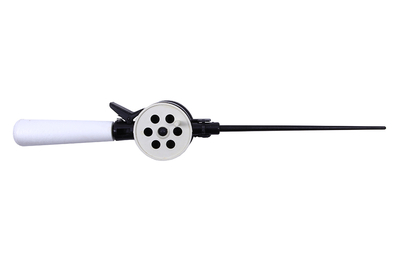 Удочка EOS HFB-5 ручка белая пенопласт.  100MM (цена за штуку, в уп. 2 штуки ) 