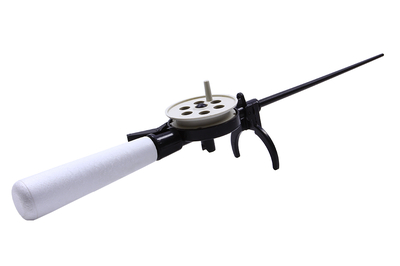 Удочка EOS HFB-5 ручка белая пенопласт.  100MM (цена за штуку, в уп. 2 штуки ) 