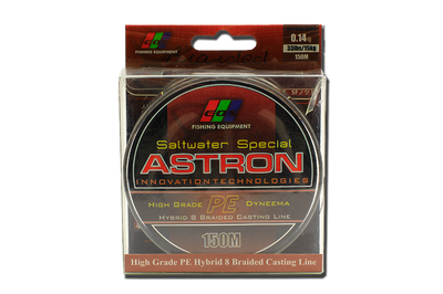 Шнур EOS Astron PE 0.12 (black) 150м.  ― w-pelican.com
